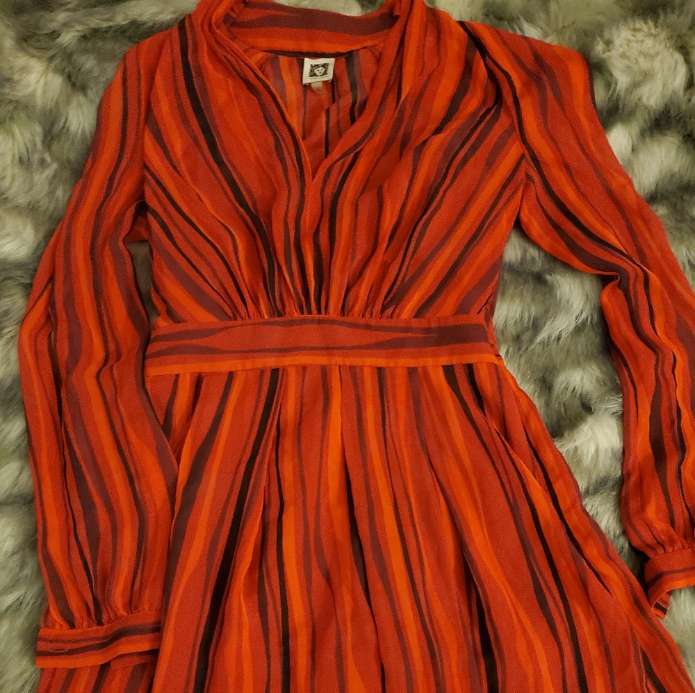 Anne Klein Stripe Dress